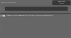 Desktop Screenshot of ehealth-bcs-terminals.de